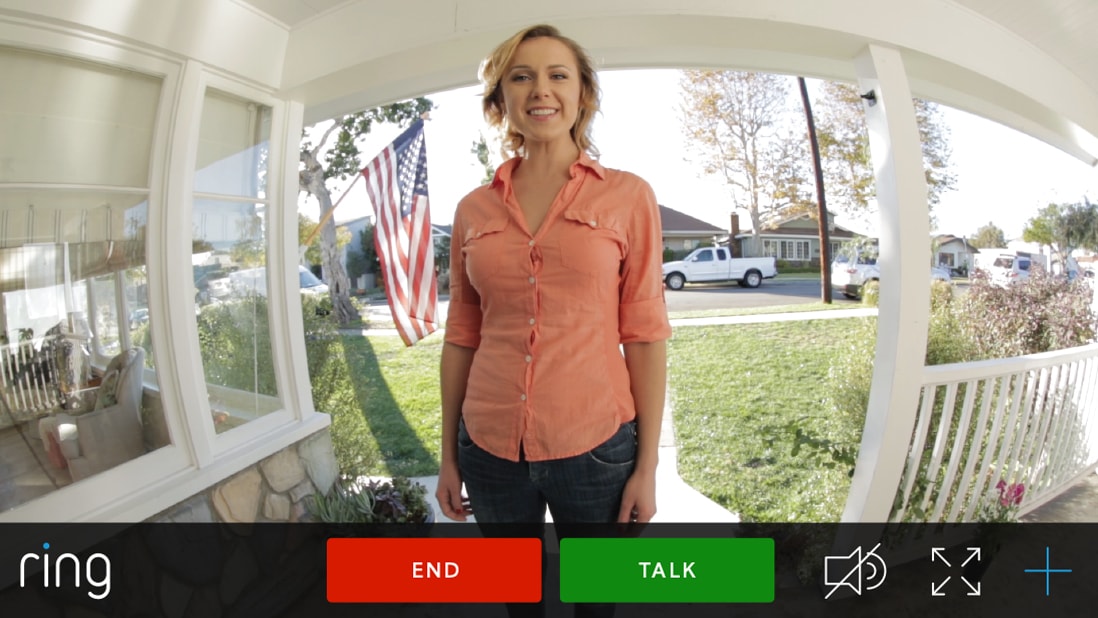 Ring Video Doorbell - Visitor